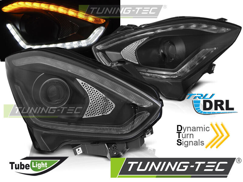Coppia Set Fari Fanali tuning drl compatibili Suzuki Swift 2017-  frecc dinamica