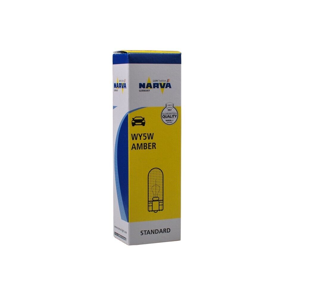 NARVA WY5W AMBER W2,1X9,5d 5W 12V