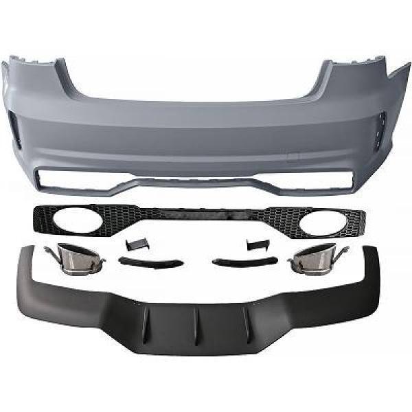 PARAURTI SPORTIVO POSTERIORE. A3, 12-16 LOOK RACING,