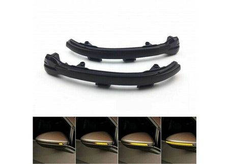 LUCE FRECCIA LED DINAMICA SPECCHIO SPECCHIETTO RETROVISORE e-Golf VII 7 15 -> 17