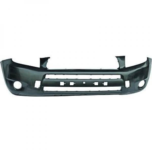 Paraurti anteriore  RAV 4 06-09 verniciabile senza fori per parafanghini