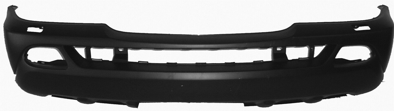 Paraurti anteriore ClasseM ML 01-05 vern no sensori lavafari A163 880 4