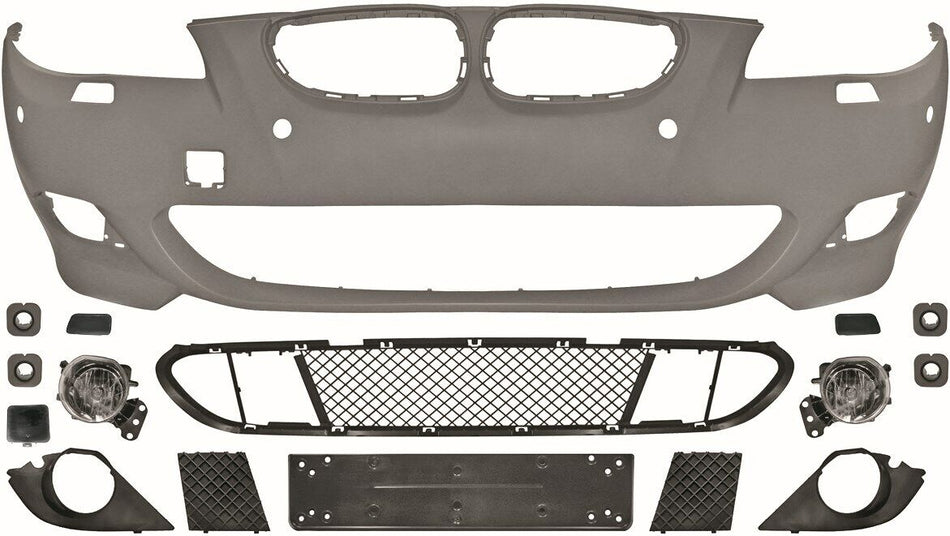 Paraurti anteriore TUNING Serie5 E60 E61 03-10 M5 per lav sens