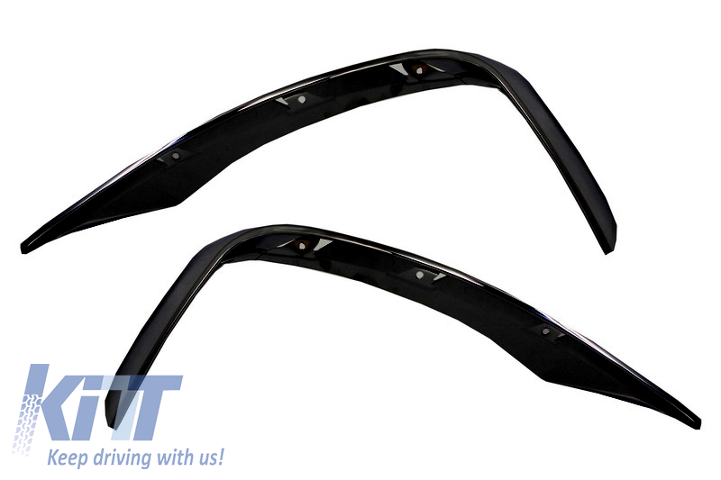 Paraurti anteriore Splitters Fins Benz W222 Classe S S63 AMG Design (20