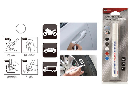 Penna Ritocco Carrozzeria Bianco Cancella Graffi Leggeri <ul> <li>Penna