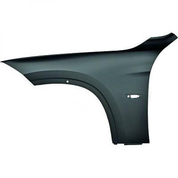 Parafango sinistro X1 E84 10-12 con foro freccia acciaio