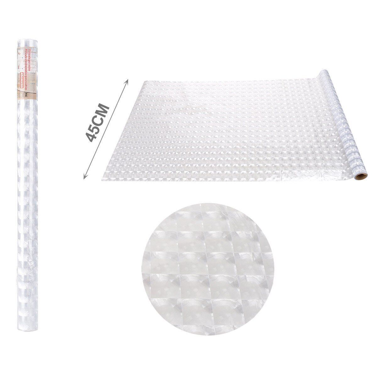 Pellicola per Vetri Finestre Autoadesiva Opaca 45x200 cm - Privacy Ufficio