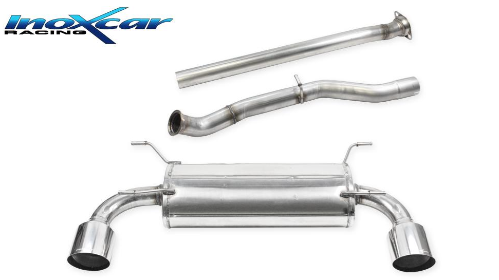 Centrale e Terminale con uscite 114 GR86 2.4i (234cv) (con GPF) 2021- Inox