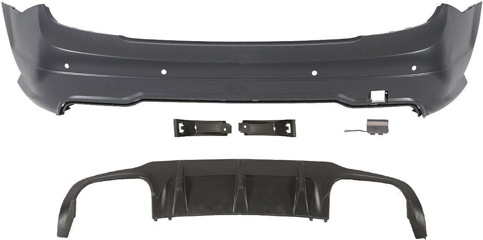 Paraurti posteriore TUNING ClasseC W204 berlina Coupè 07-14 C63 AMG sensori