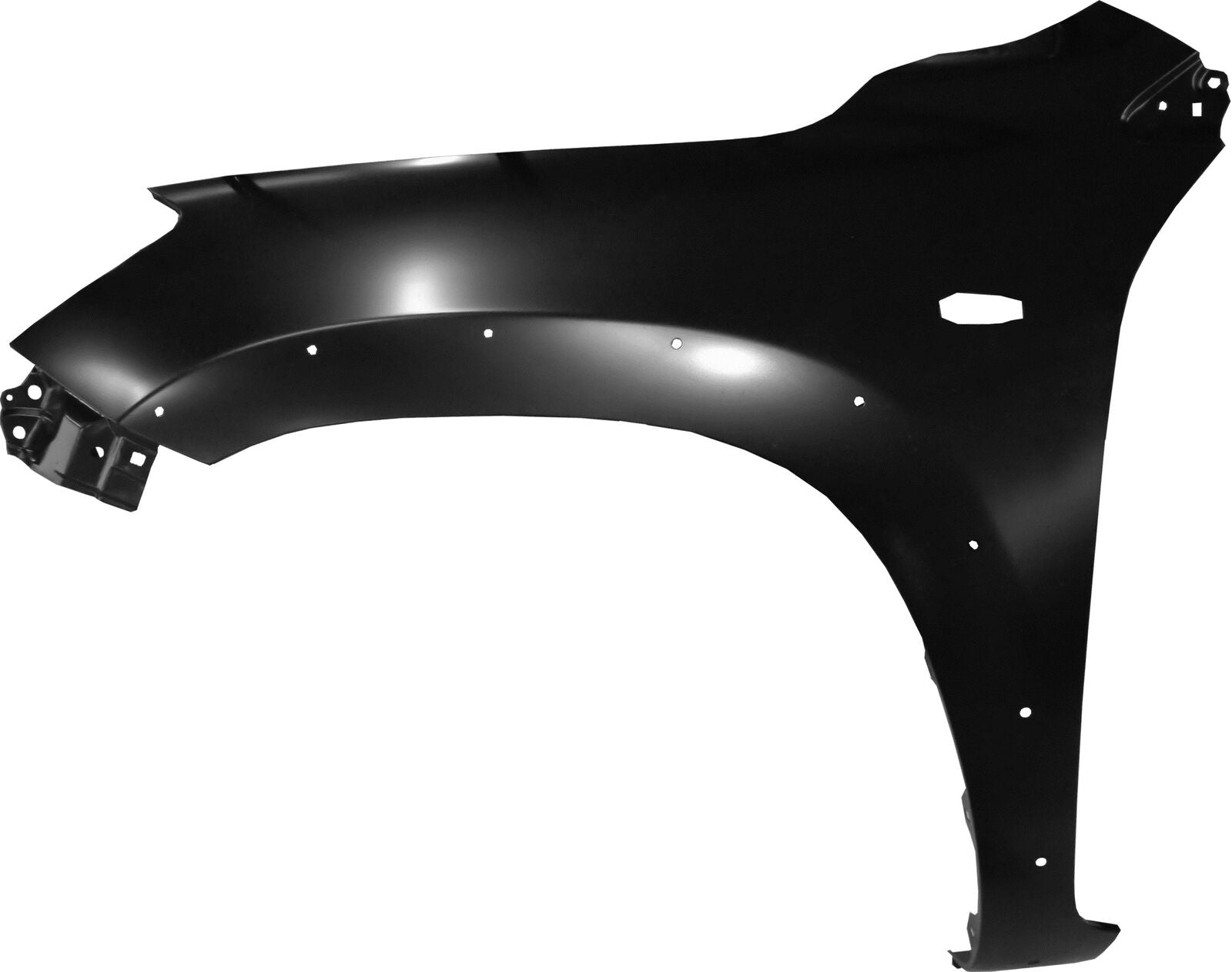 Parafango destro RAV 4 06-09 con fori passaruota e freccia