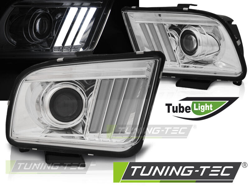 MUSTANG 04-09 TUBE LIGHT CHROME
