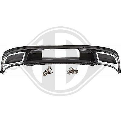 Diffusore posteriore Tuning TIGUAN 2017-2020 fori sensori nero per R-line