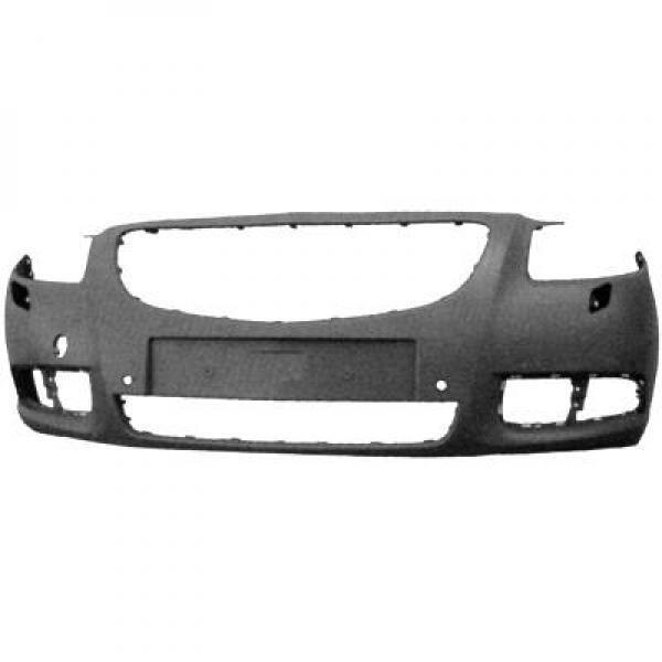 Paraurti anteriore INSIGNIA 08- verniciabile per sensori per lavafari no O