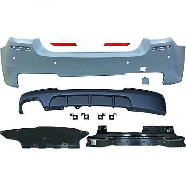 Paraurti Posteriore tuning M PERFORMANCE LOOK STILE Serie 5 F10 2011->