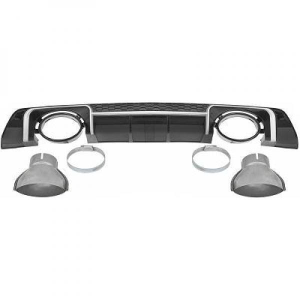 PARAURTI DIFFUSORE CIAO. TT  DIFFUSORE/SPOILER/OCCHIO 14-18 LOOK RACING,