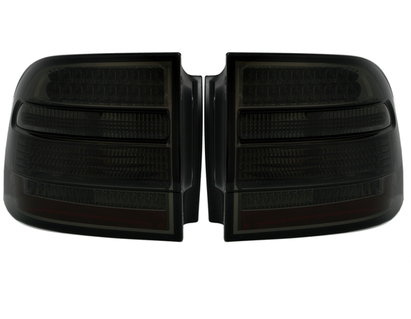 Coppia Fari Fanali Posteriori Tuning LED CAYENNE 955 (03-07) Fume' Neri