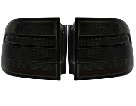 Coppia Fari Fanali Posteriori Tuning LED CAYENNE 955 (03-07) Fume' Neri