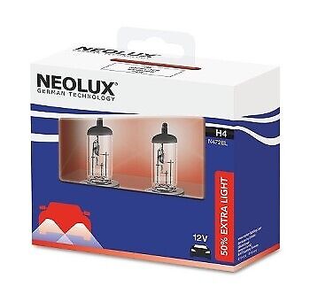 NEOLUX Extra Light +50% P43t 12V 60/55W H4