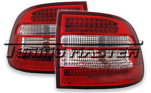 Coppia Set Fari Fanali Posteriori Tuning CAYENNE 9PA LED 2002-2006 Rossi