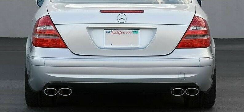 Paraurti sportivo posteriore TUNING Classe E W211 2006 > 2009 berlina verniciabi