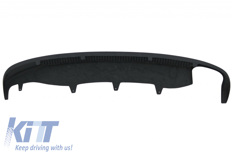 Paraurti Posteriore Valance diffusore con uscita a sinistra A6 4G