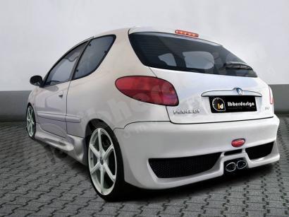 Paraurti posteriore 206 3/5 porte / CC 98-> Tuning ibherdesign