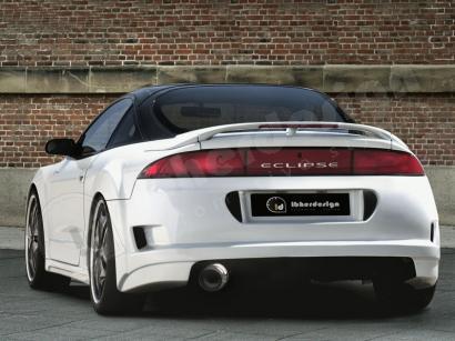 Paraurti posteriore tuning ibherdesign REBEL ECLIPSE 95>97 vetroresin