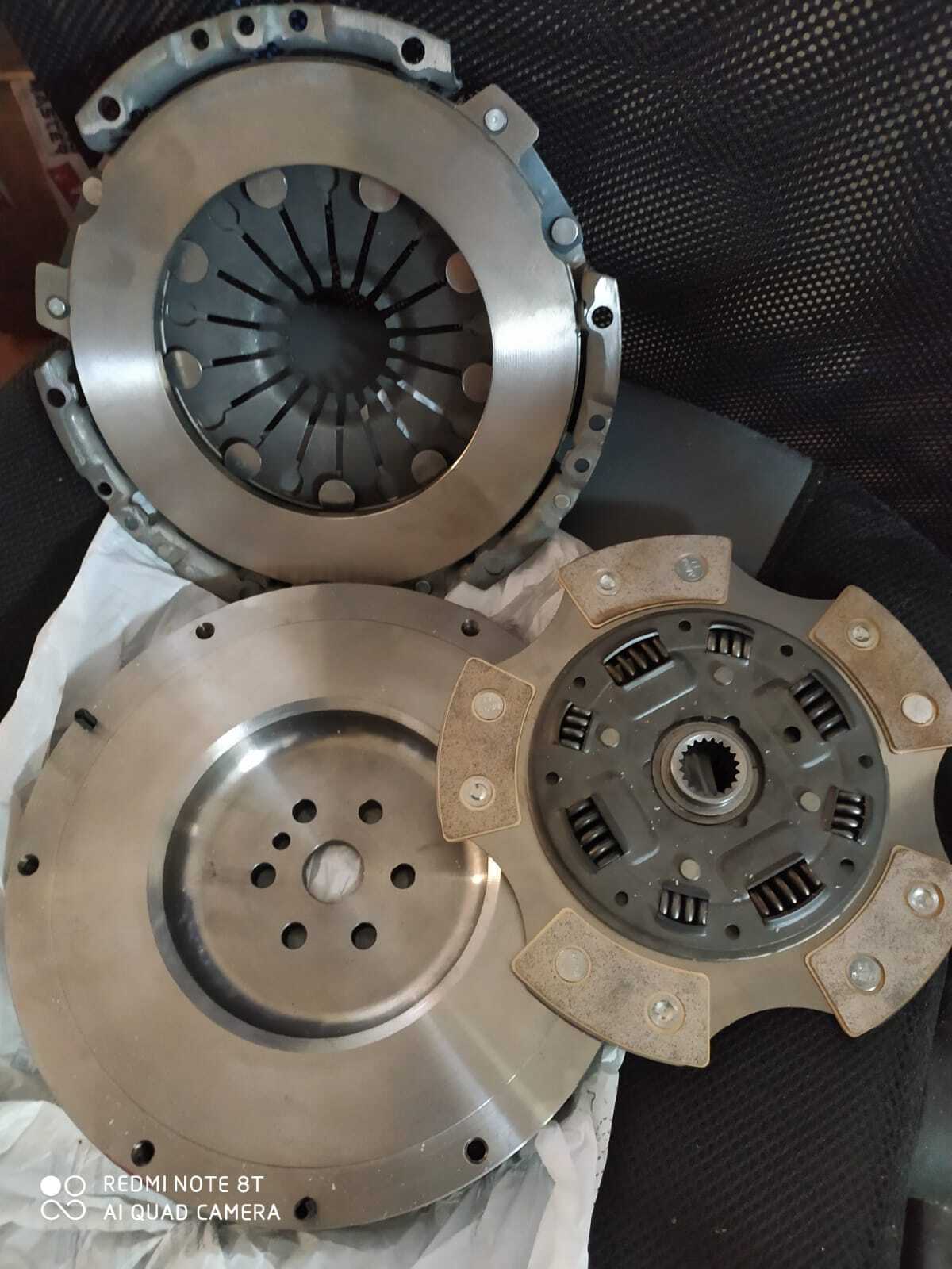 KIT GRANDE PUNTO 500 ABARTH MODIFICA VOLANO FRIZIONE RINFORZATA CONVER MONOMASSA