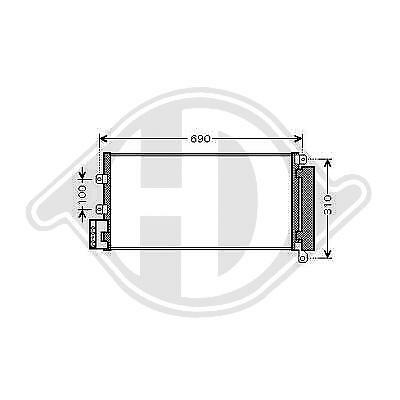 Condensatore clima LINEA 07- 1.4i 16V 1.3/1.6JTD 51785227 627x300