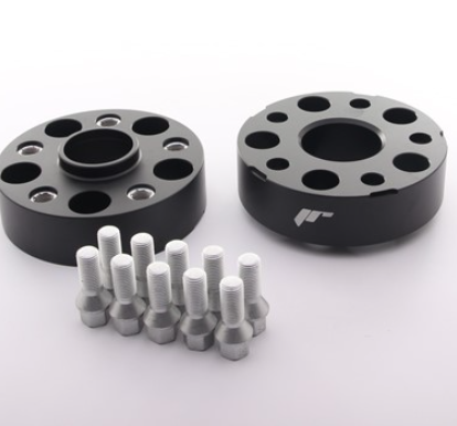 Coppia JRWA2 Adattatori spessori Distanziali 40mm 5x120 72.6 Nero bullon