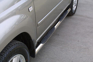 GRAND PEDANA Ø 76 INOX  X-TRAIL 2.0 BENZINA/2.2 TD 2001->2003 X-TR