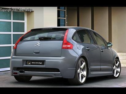 Paraurti posteriore C4 COUPE' 04-> tuning