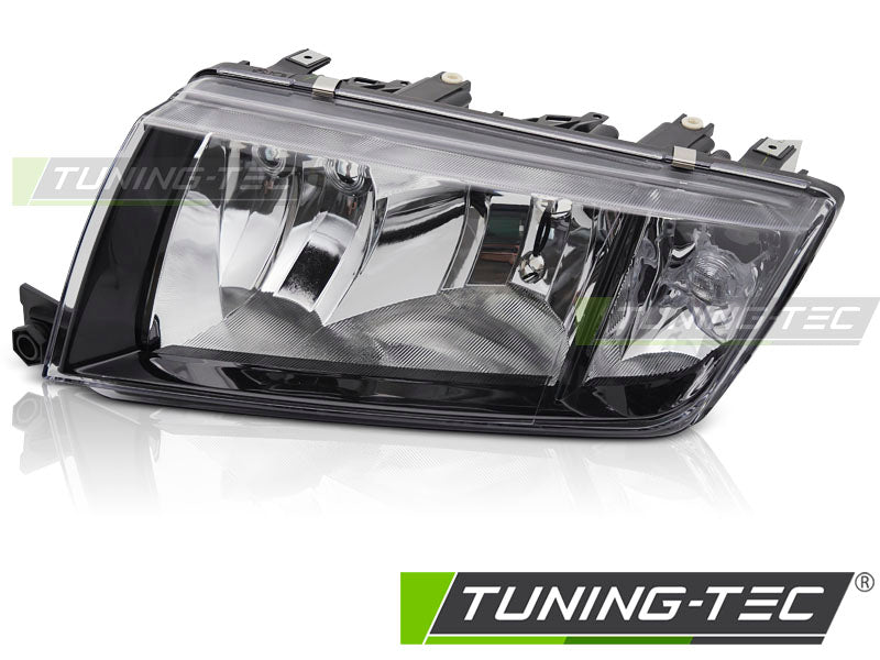 HEADLIGHT BLACK LEFT SIDE TYC fits SKODA FABIA 00-07