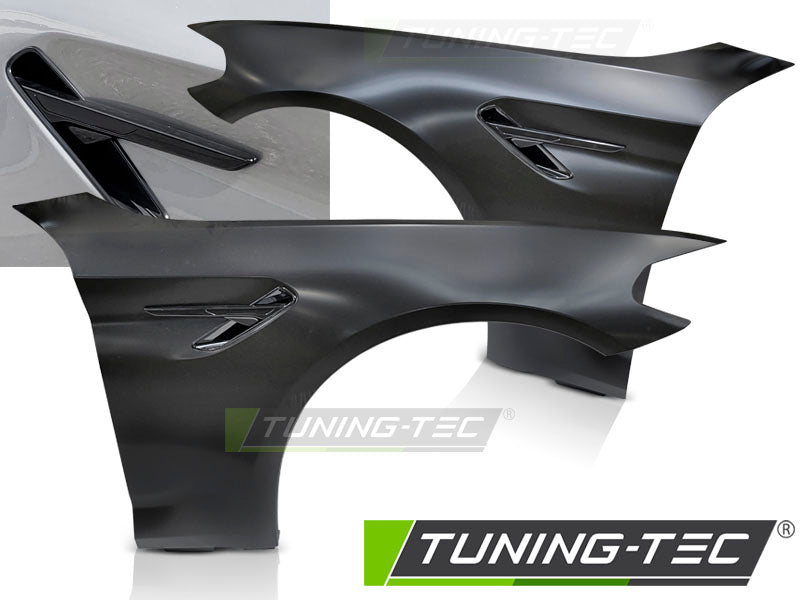 FENDERS SPORT STYLE WITH SIDE VENT BLACK fits BMW G30 G31 17-20