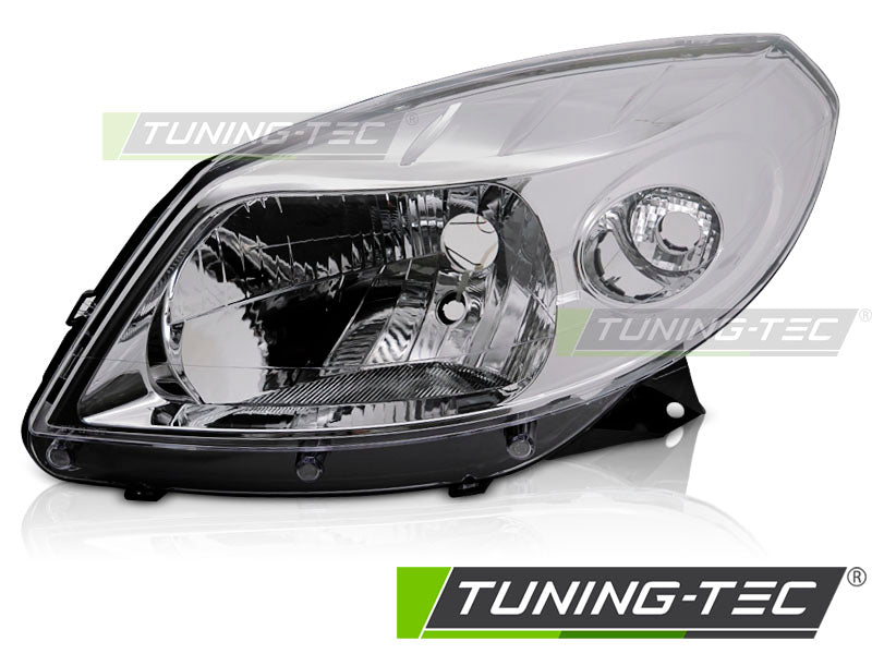 HEADLIGHT CHROME LEFT SIDE TYC fits DACIA SANDERO 08-12