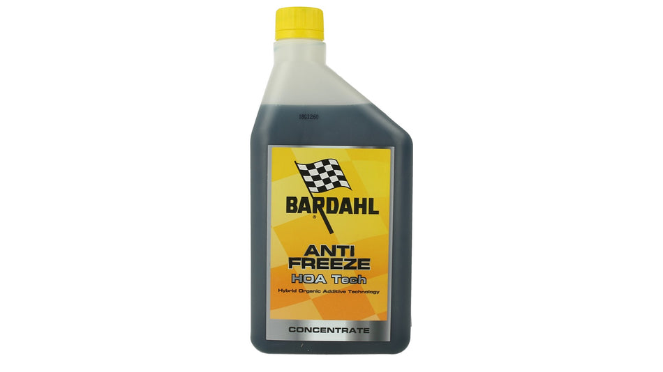 BARDAHL Antifreeze HOA Tech Antigelo Blu Blue Concentrato -37&deg;C +108&deg;C