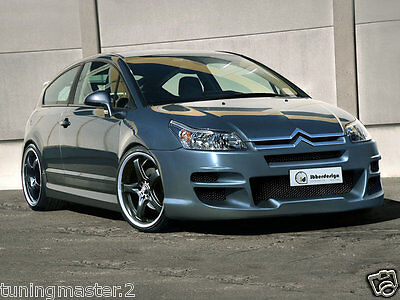 Kit estetico Bodykit Tuning C4 Coupè' 2004->2008 3p 'SIN DROME'