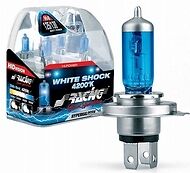 Lampadine alogene - White Shock 4200K Simoni Racing