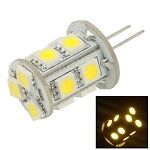 LAMPADA G4 13 LED BIANCO CALDO SMD Alta luminosita' 12v