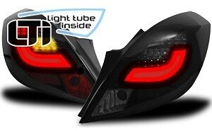 Coppia Fari Fanali Posteriori CORSA D LED CCFL Light Tube LTI 3 Porte 06-14