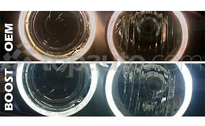 Angel Boost E65 / E66 KIT CONVERSIONE ANELLI ANGEL EYES LED BIANCHI