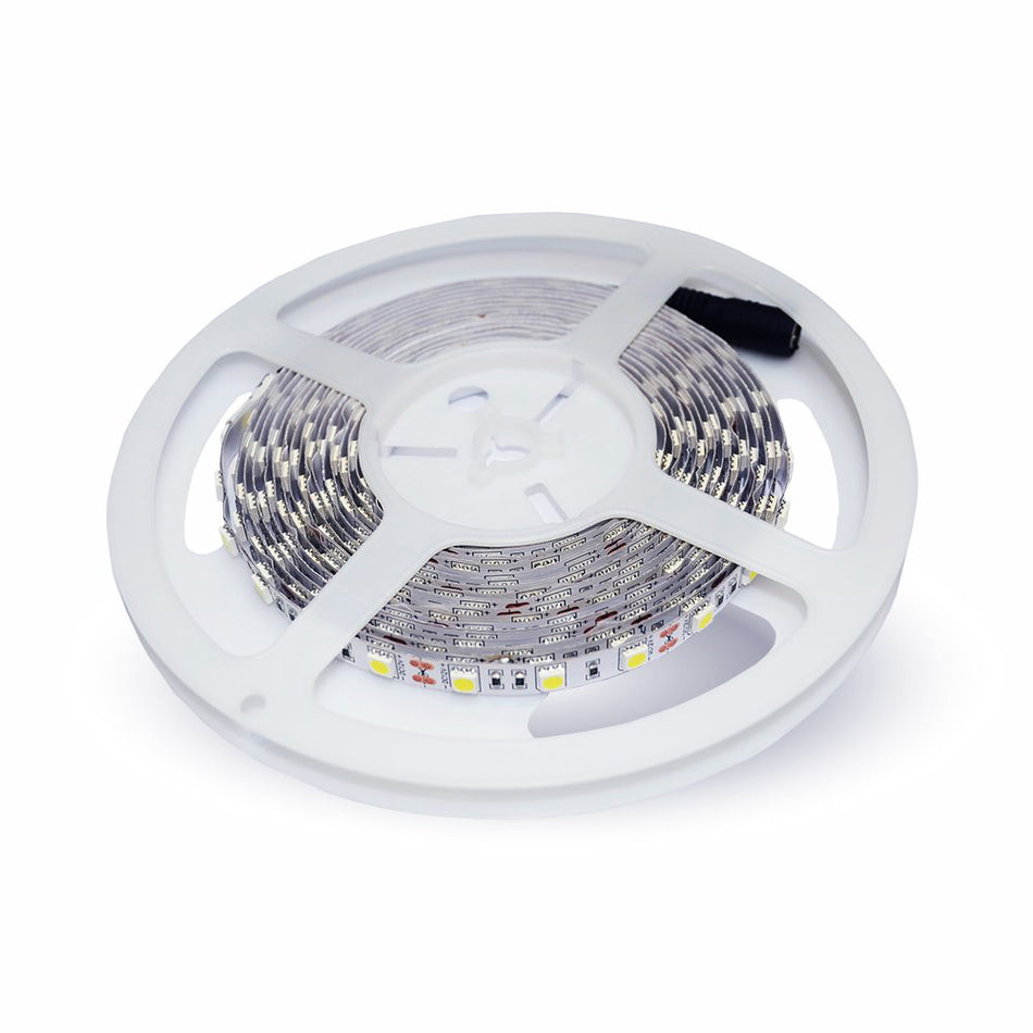 Bobina Led 300 SMD 5050 12V 10,8W/M Verde IP20 5 Metri SKU-2138 <table