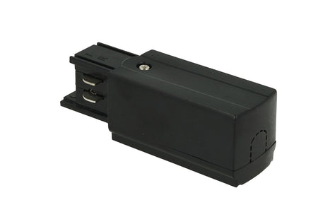 Kit Connettore Alimentazione Destra + Terminale Chiusura Colore Nero Per