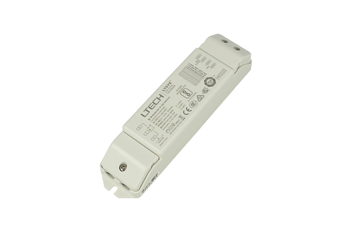 Led Driver CC Dimmerabile 0/1-10V Pulsante N.O. Push Dimmer 15W Regolabile