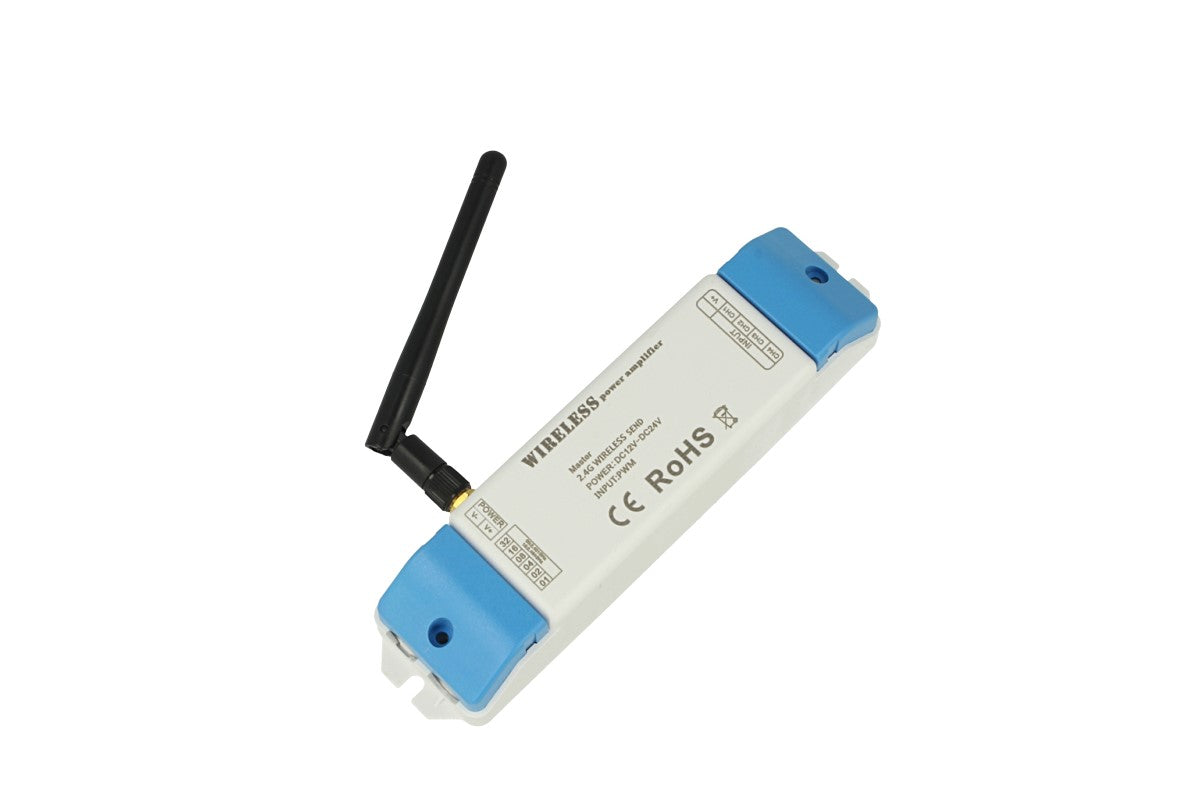 Amplificatore Wireless 2.4G Master Segnale PWM 4 Canali RGBW 12V 24V AP240