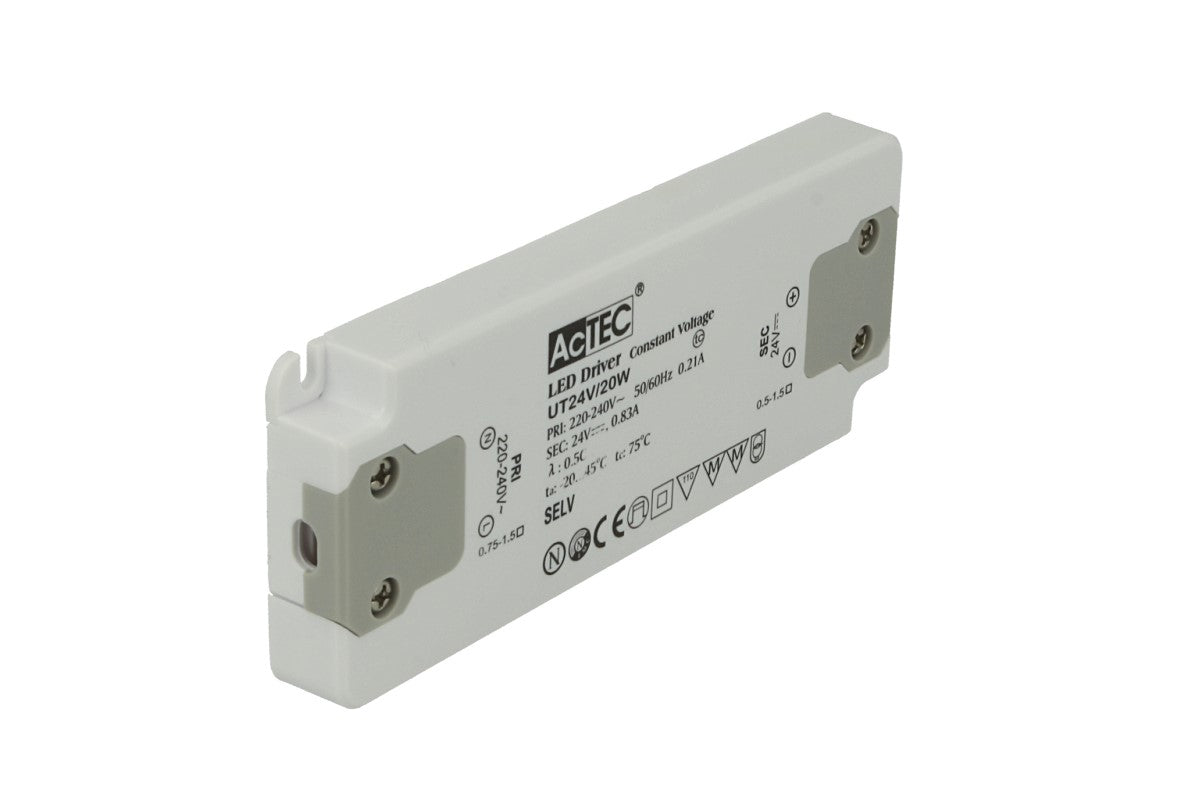 Alimentatore Trasformatore CV Super Slim 14mm 24V 20W 0.83A
