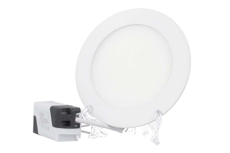 Faretto Pannello Led Da Incasso Rotondo 3W Bianco Neutro Diametro 85mm
