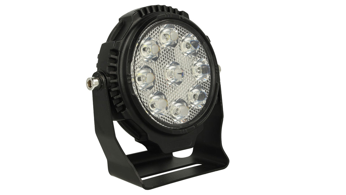 Faro Led Fanale Rotondo Flood 45W Larga 12V 24V 36V 48V 60V 9X5W Cree XTE Nuovo