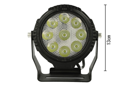 Faro Led Fanale Rotondo Flood 45W Larga 12V 24V 36V 48V 60V 9X5W Cree XTE Nuovo