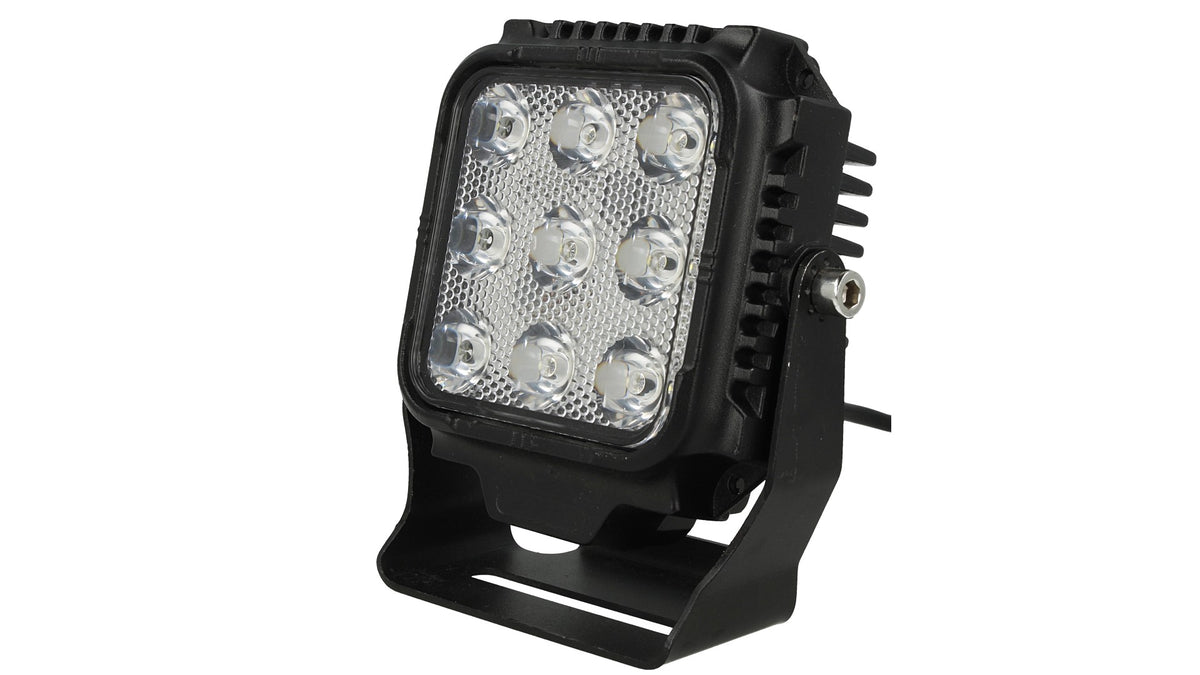 Faro Led Fanale Quadrato Spot 45W Beam 12V 24V 36V 48V 60V 9X5W Cree XTE Nuovo